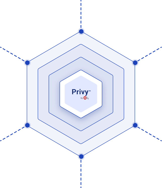 Privy core privacy outcomes radar chart